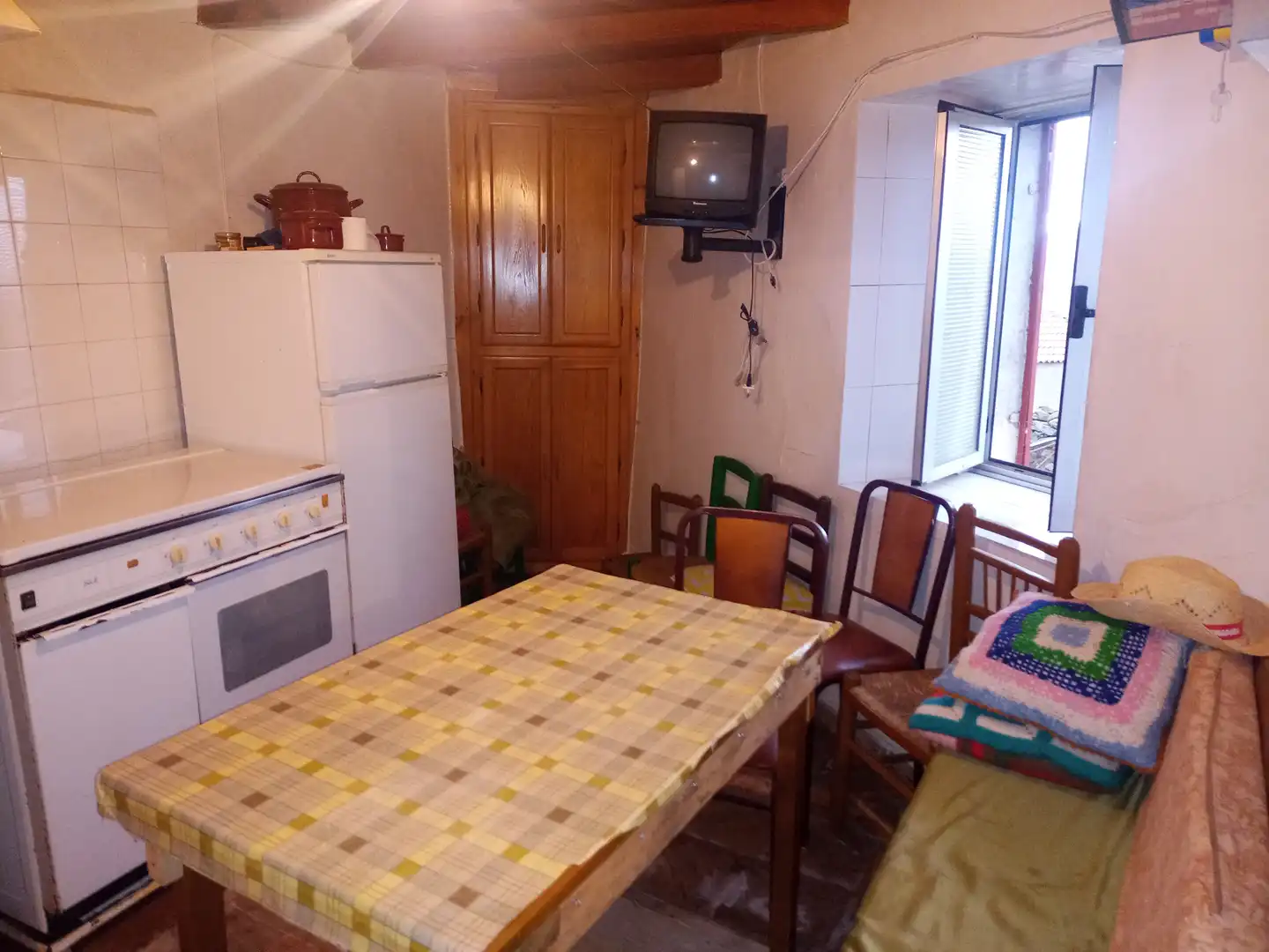 Cuina de Casa o xalet en venda en Santiago del Tormes amb Moblat