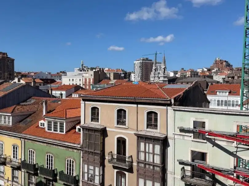 Exterior view of Flat for sale in Avilés  with Heating, Parquet flooring and Storage room