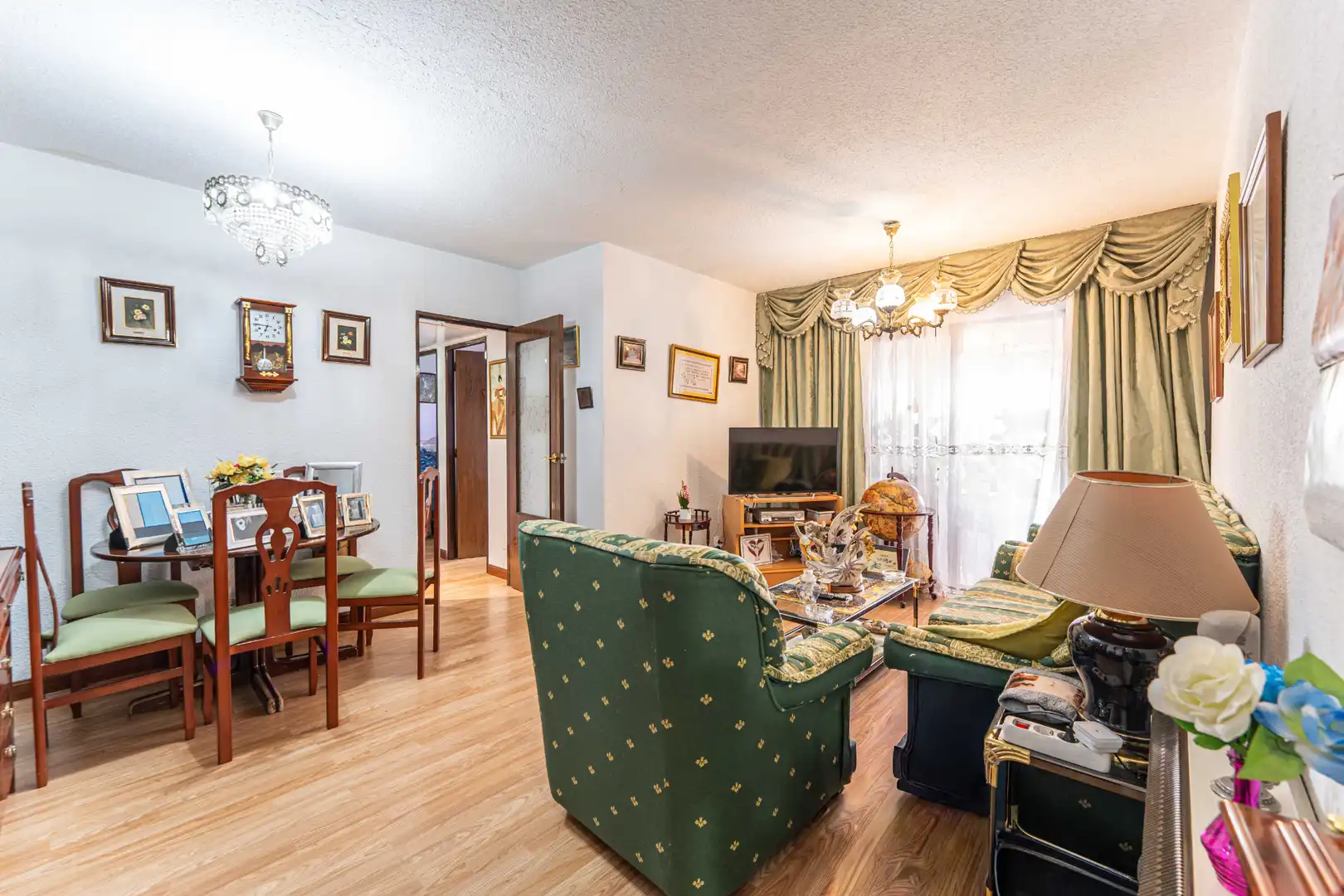 Sala de estar de Piso en venta en Humanes de Madrid con Terraza, Amueblado y Horno
