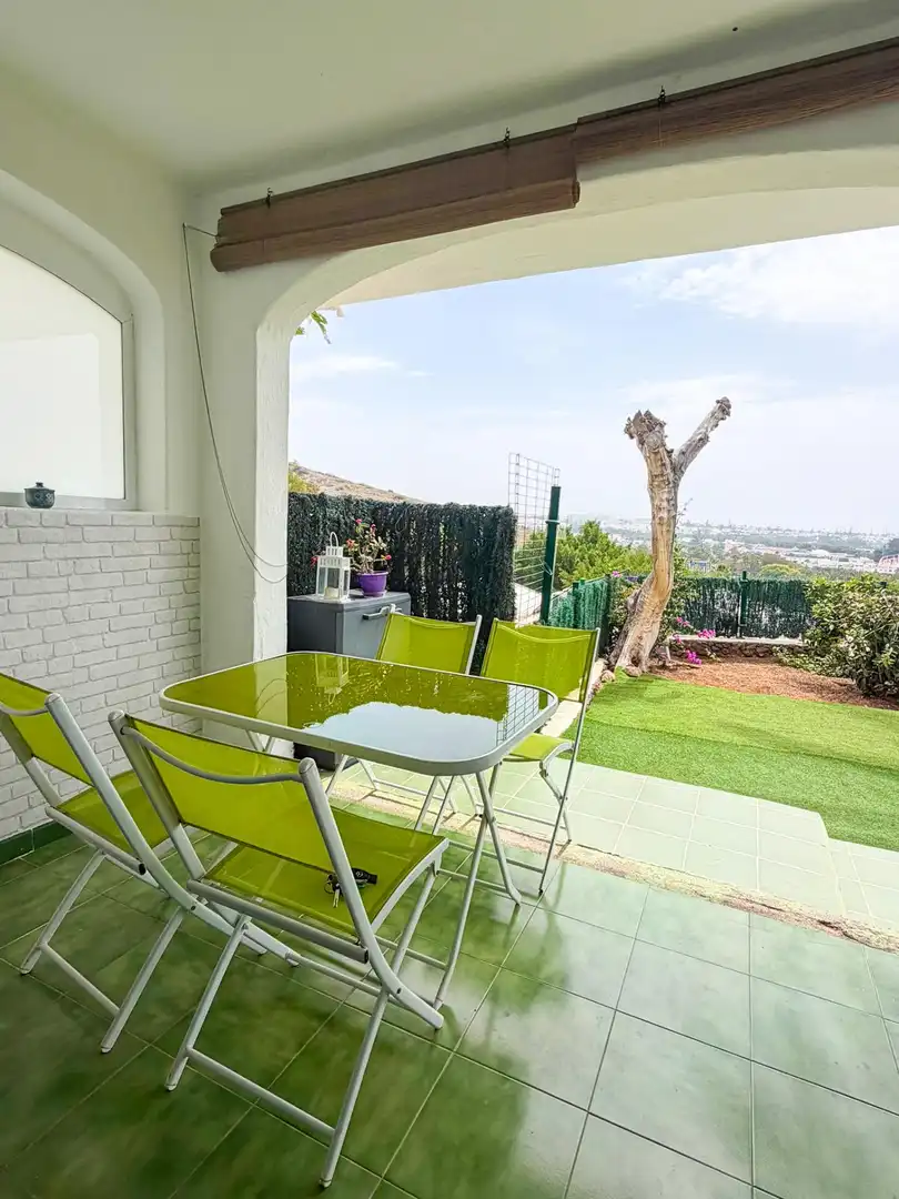 Terrassa de Casa o xalet de lloguer en San Bartolomé de Tirajana amb Aire condicionat, Calefacció i Jardí privat