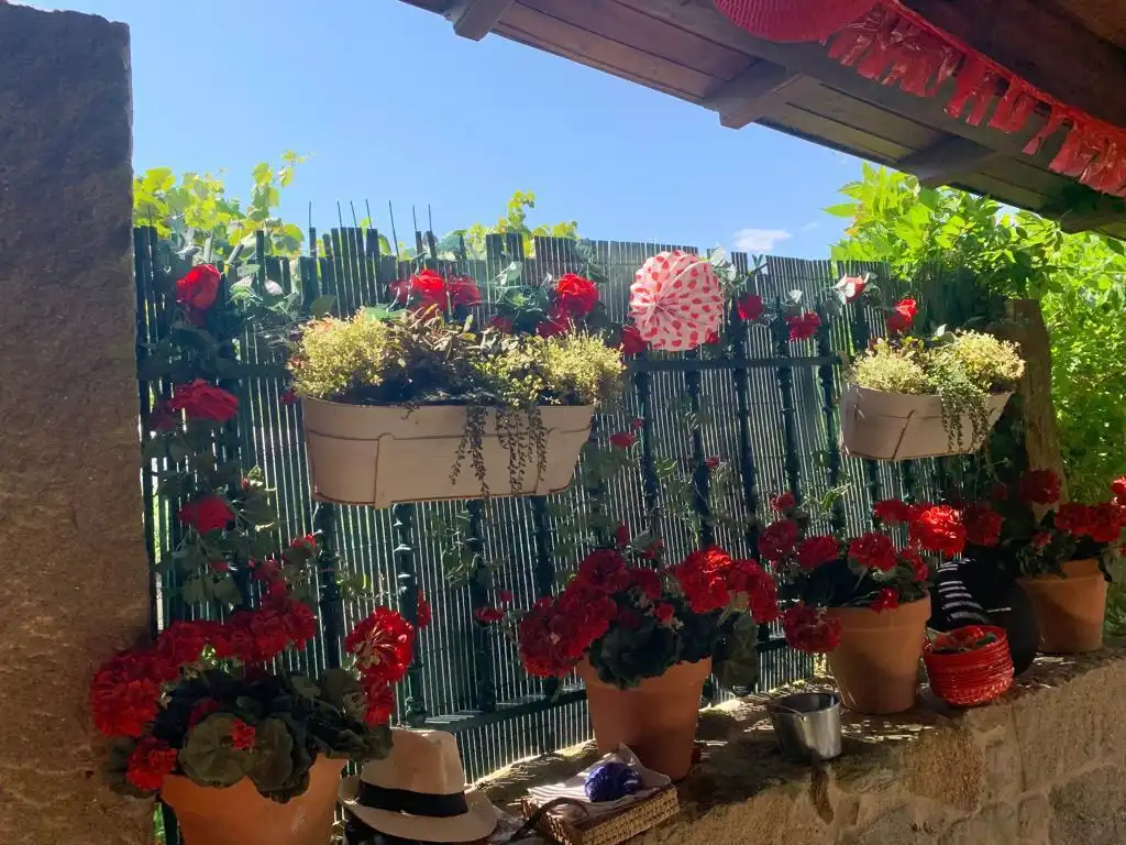 Terraza de Casa adosada en venta en Brión con Calefacción, Jardín privado y Terraza