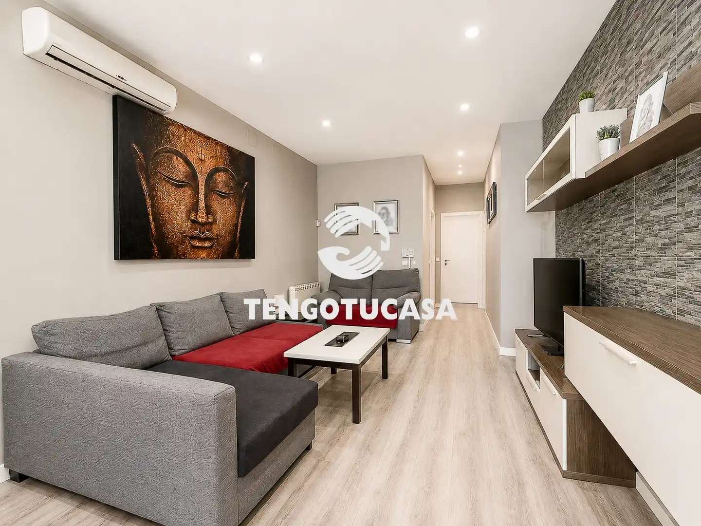 Living room of Flat for sale in Madrid