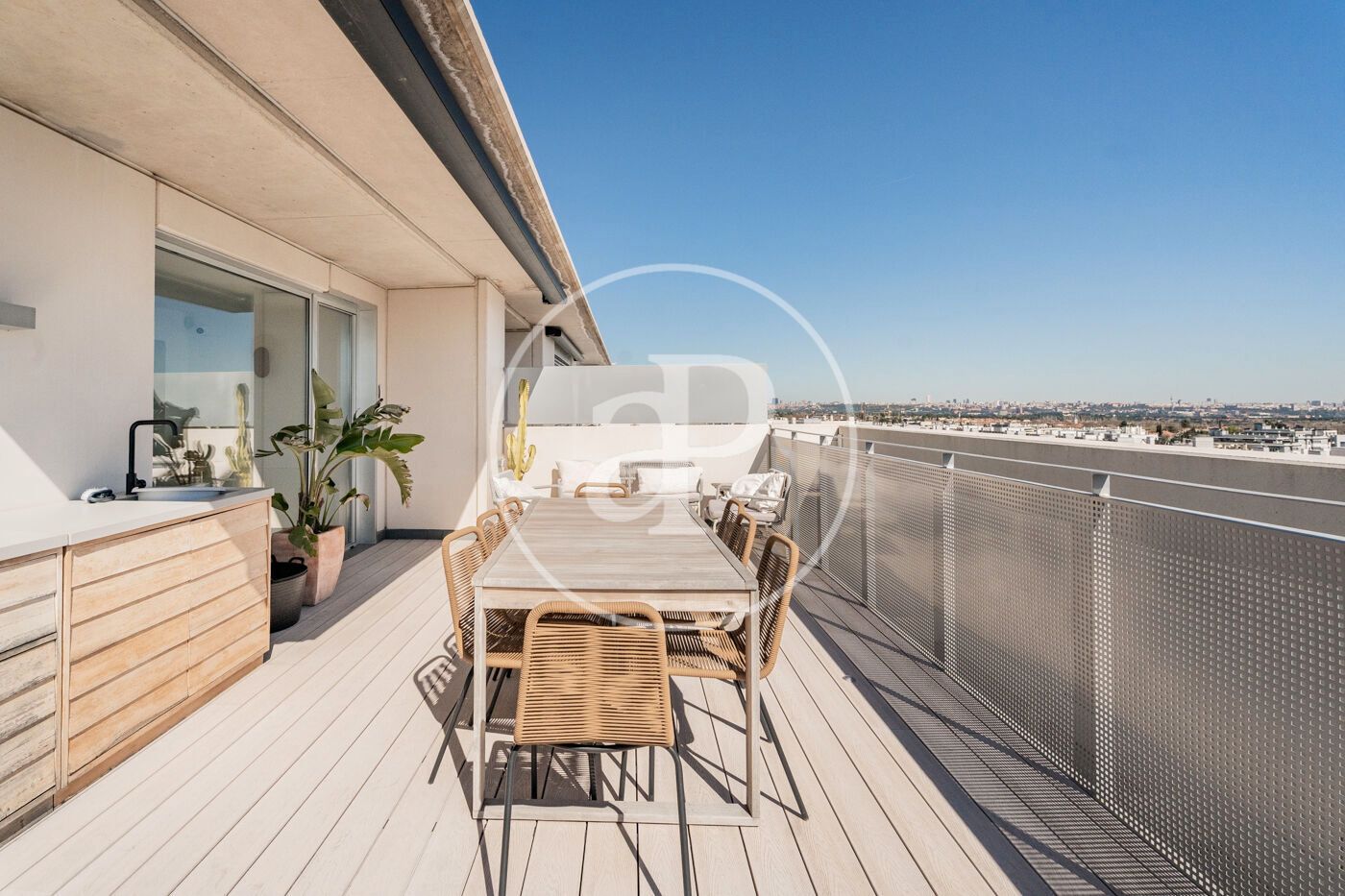 Terrace of Attic for sale in Pozuelo de Alarcón  with Air Conditioner, Heating and Private garden