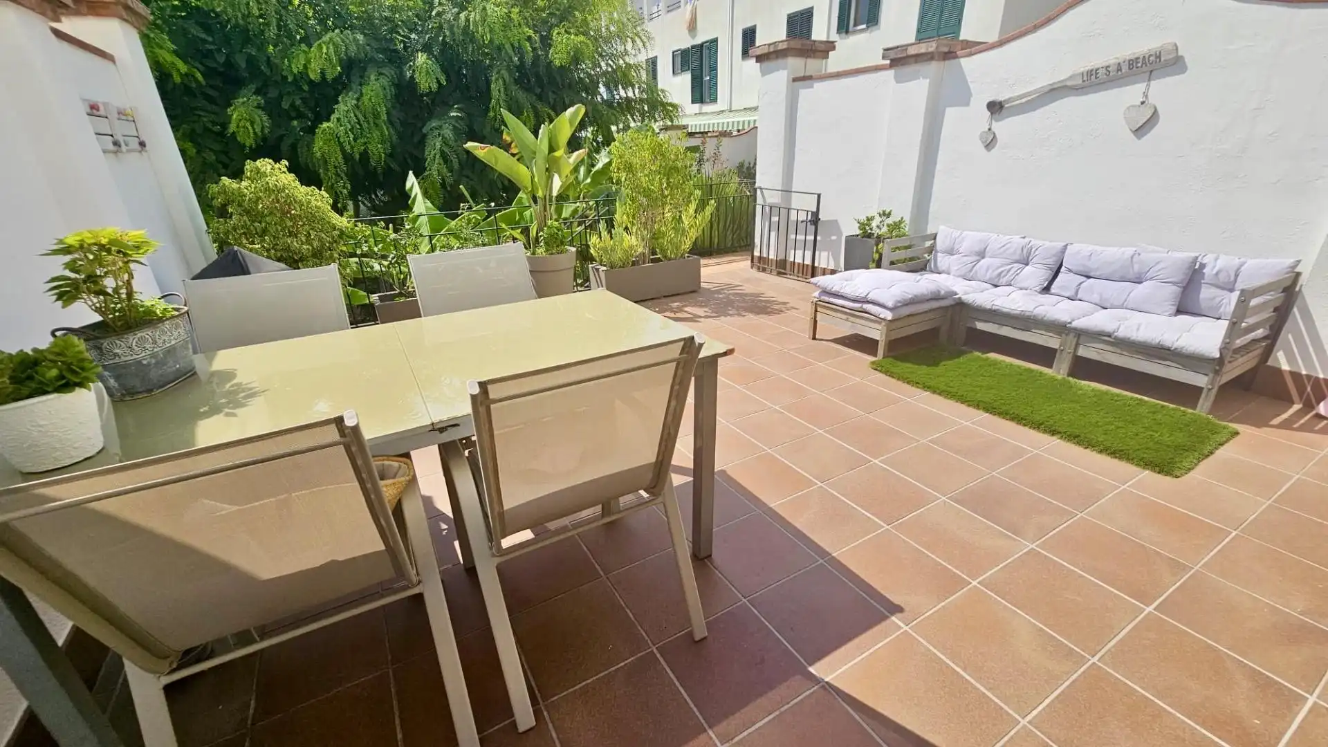 Terraza de Casa o chalet en venta en Calella con Aire acondicionado, Calefacción y Jardín privado