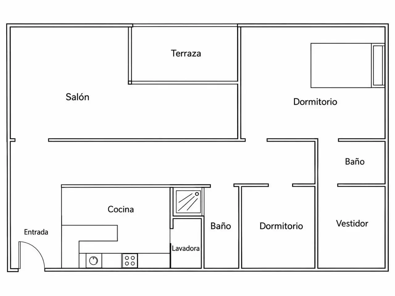 Flat with pool for sale in Calle Brasil, imagen 2