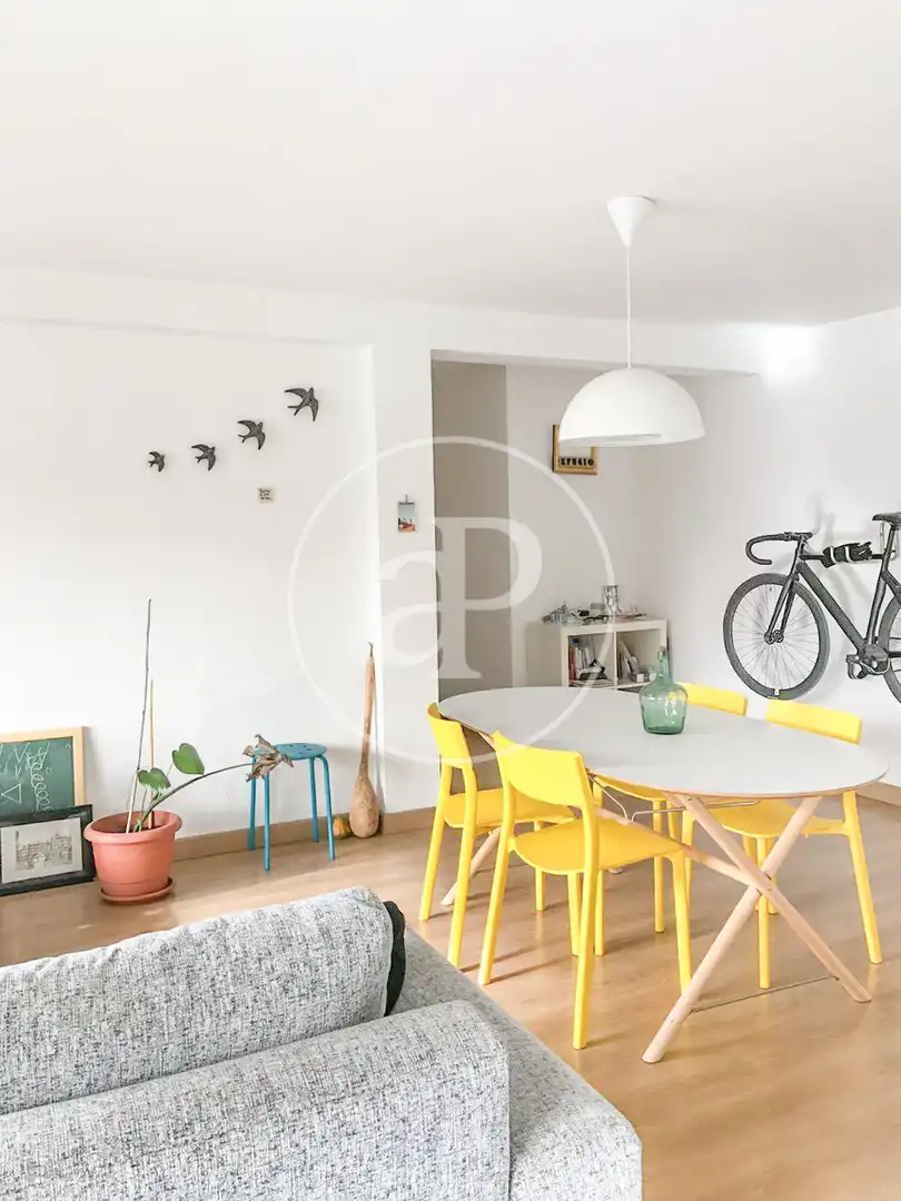 Esszimmer von Wohnung zur Miete in Valencia mit Klimaanlage, Heizung und Möbliert
