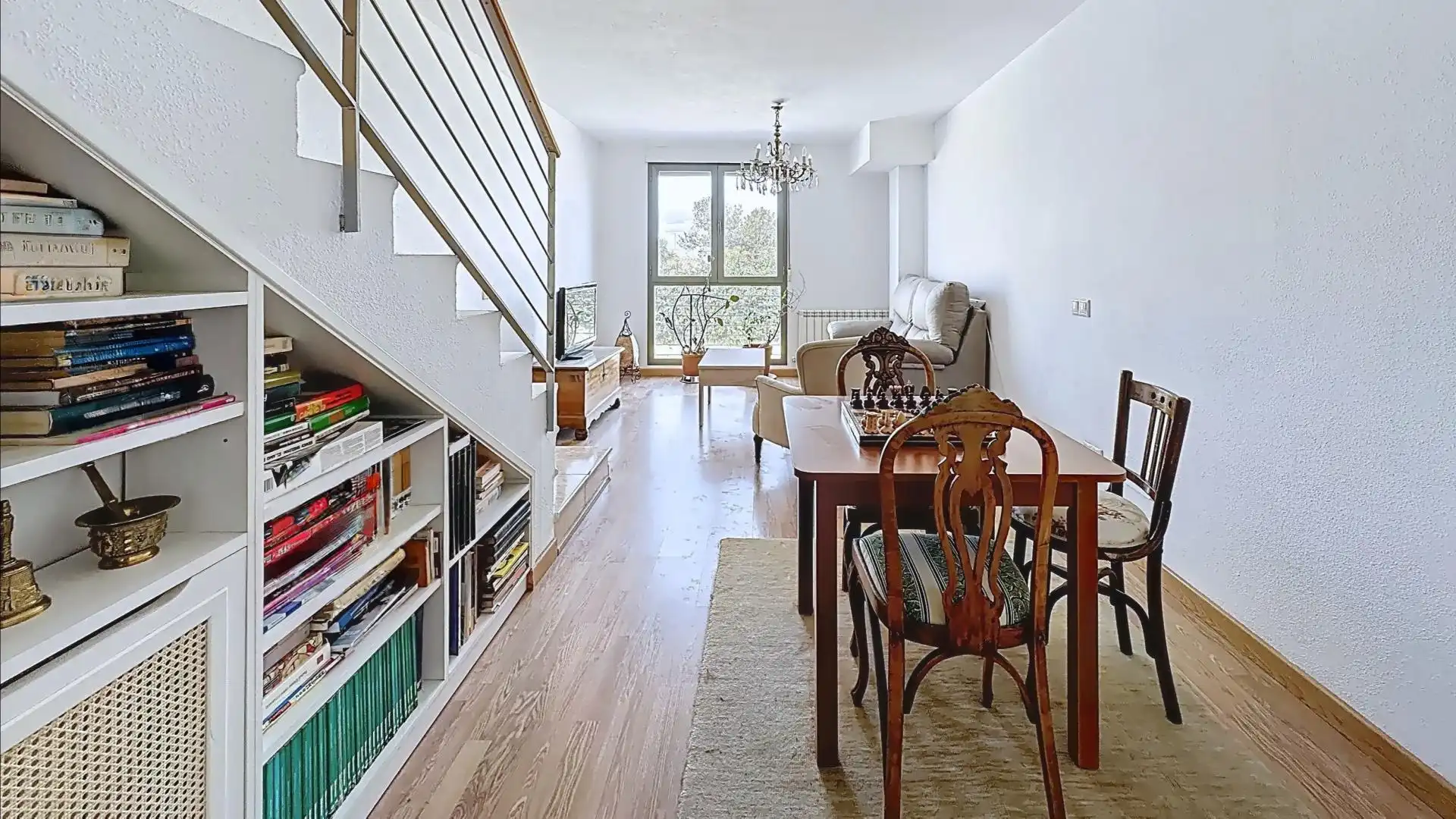 Sala d'estar de Dúplex en venda en Guadalajara amb Aire condicionat, Calefacció i Terrassa