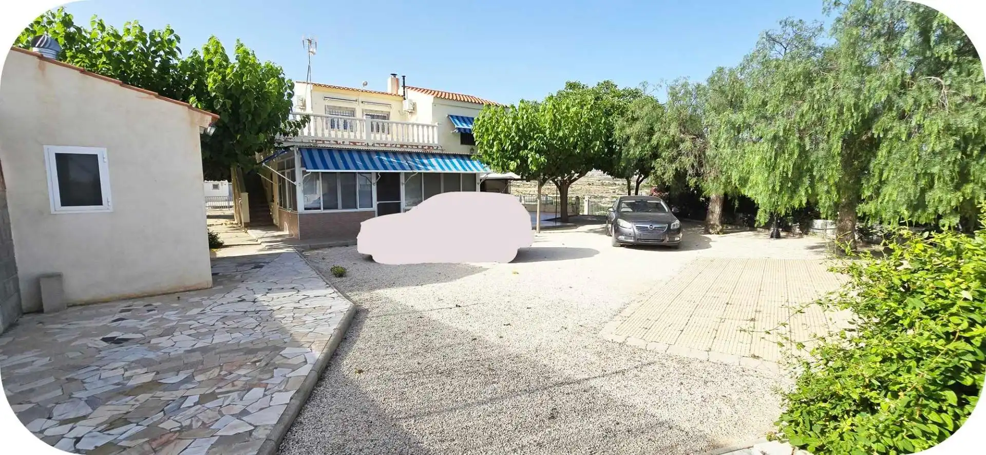 Vista exterior de Casa o xalet en venda en Novelda amb Aire condicionat, Jardí privat i Terrassa