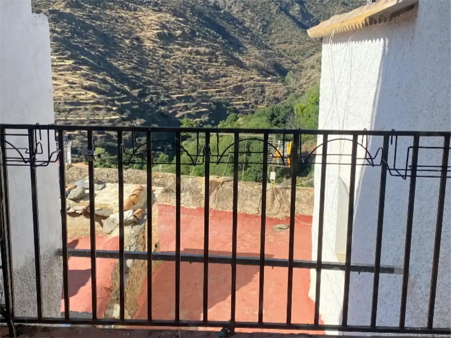Terrasse von Maisonette zum Verkauf in Abrucena mit Klimaanlage, Abstellraum und Möbliert