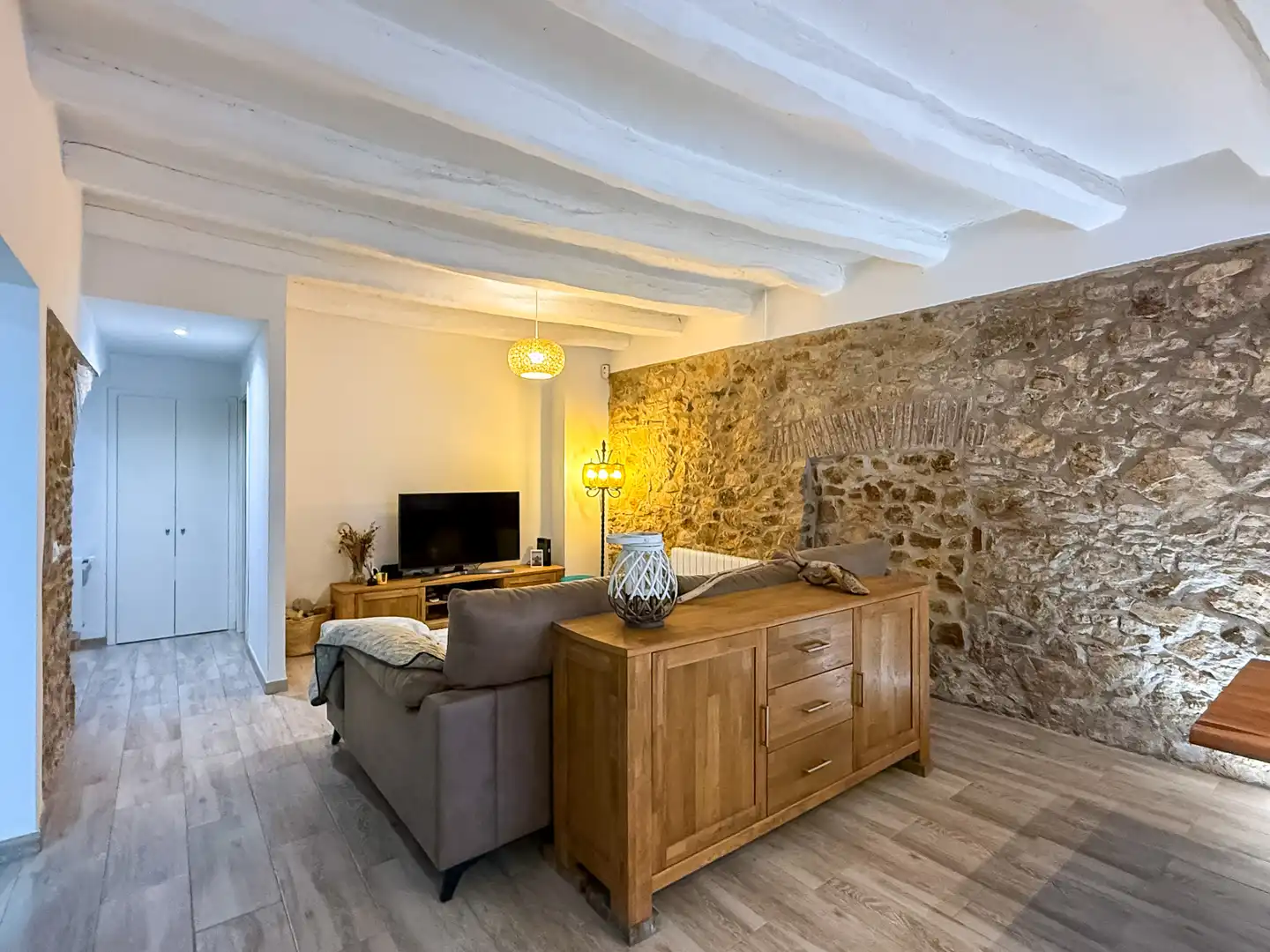 Sala d'estar de Casa o xalet en venda en Calonge i Sant Antoni amb Traster