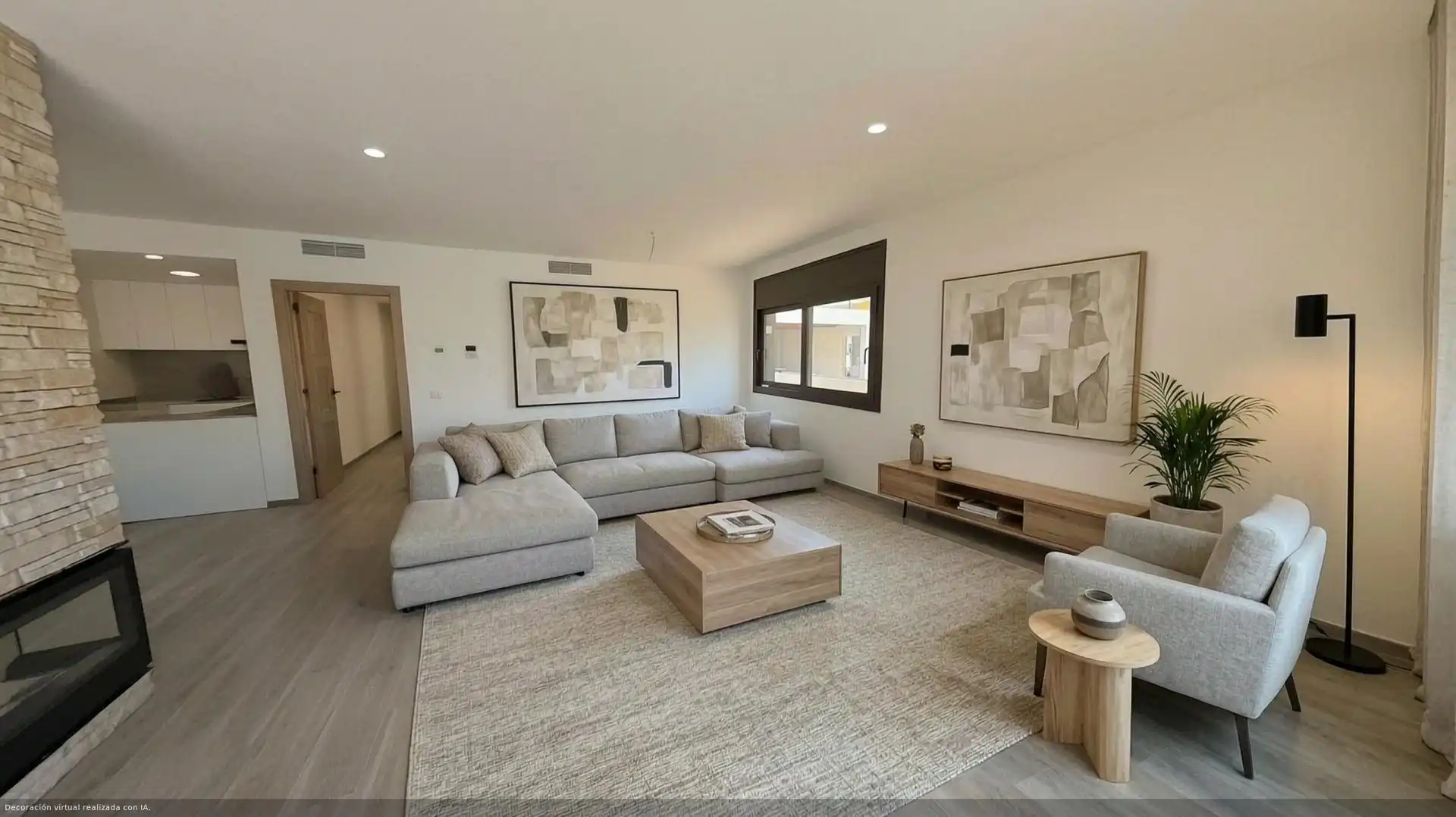 Sala d'estar de Casa o xalet en venda en Fogars de la Selva, Barcelona