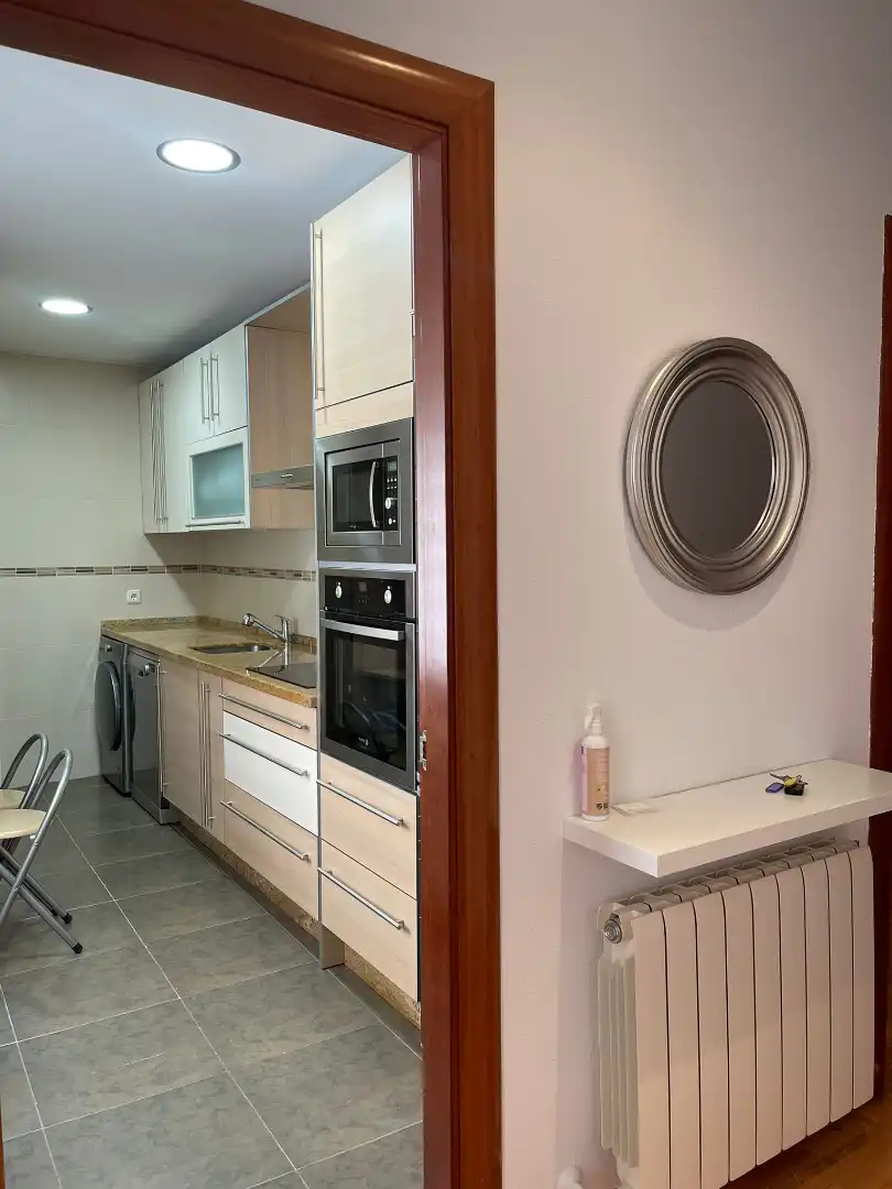 Küche von Wohnung zur Miete in Plasencia mit Klimaanlage, Heizung und Möbliert
