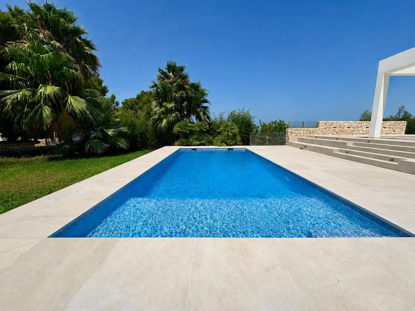 Piscina de Casa o xalet de lloguer en Jávea / Xàbia amb Aire condicionat, Calefacció i Jardí privat