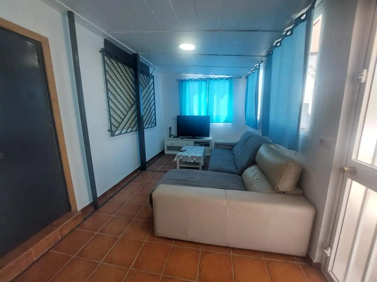 Sala de estar de Casa o chalet en venta en Los Palacios y Villafranca con Aire acondicionado, Jardín privado y Terraza