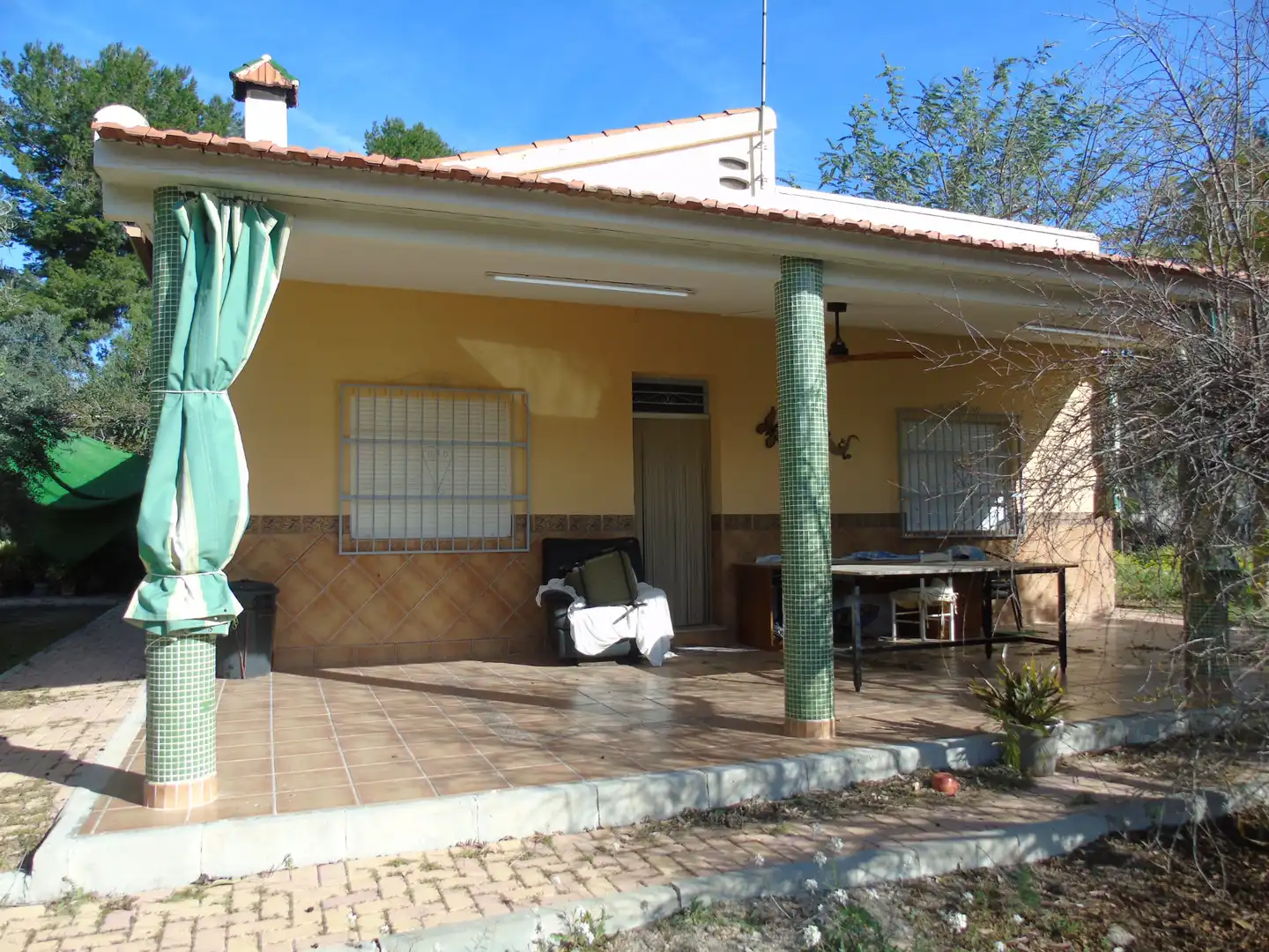 Vista exterior de Finca rústica en venta en Molina de Segura con Aire acondicionado, Jardín privado y Amueblado