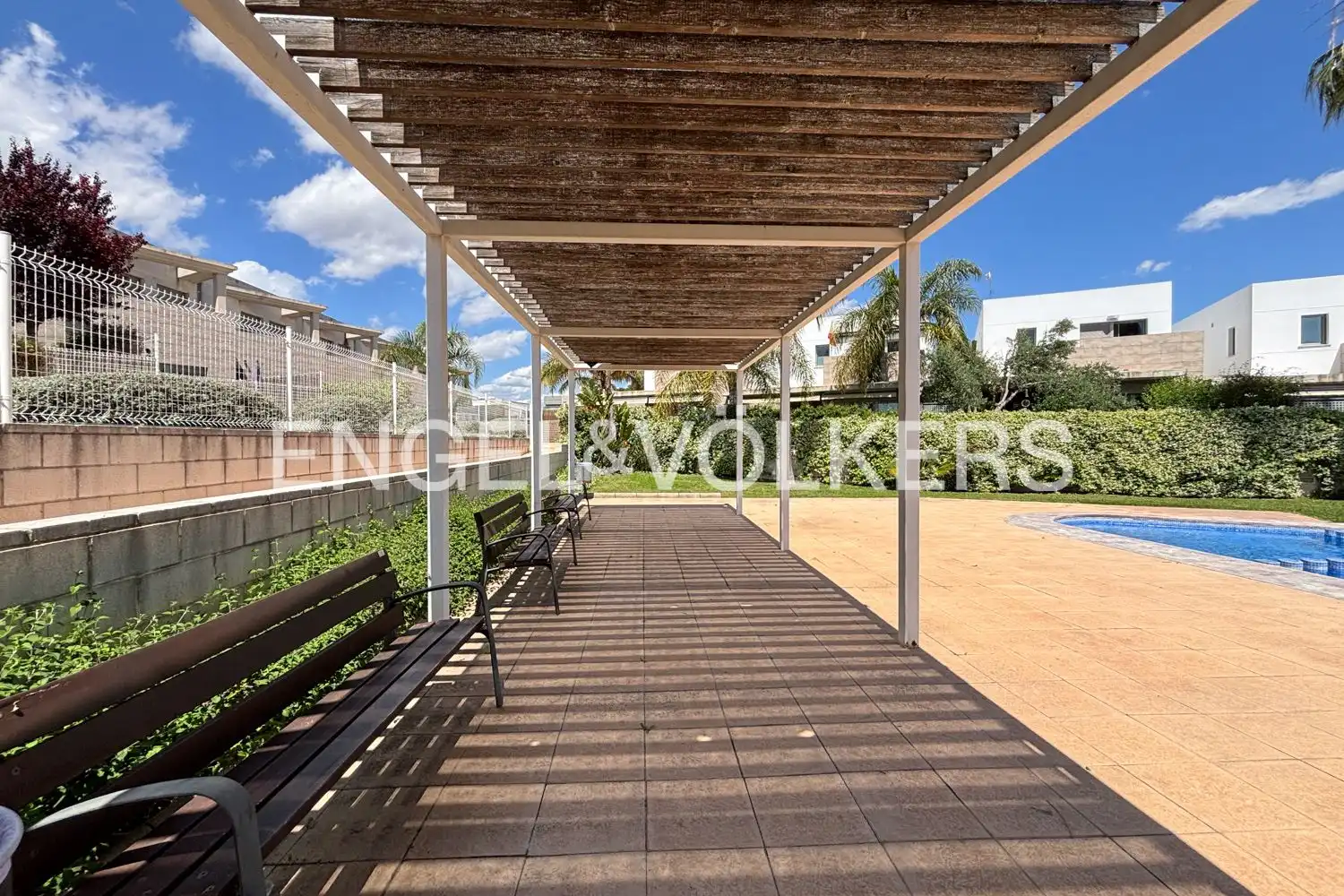 Terraza de Casa o chalet de alquiler en Bétera con Aire acondicionado, Calefacción y Jardín privado
