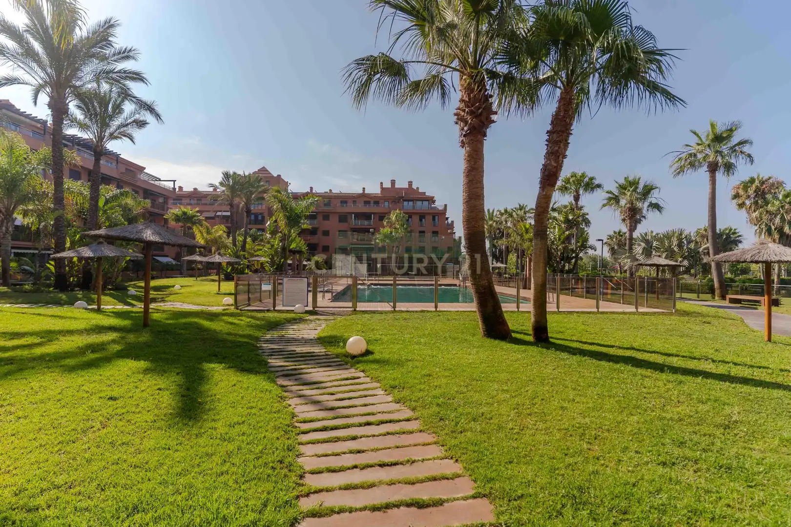 Garden of Flat for sale in Motril  with Air Conditioner, Private garden and Swimming Pool