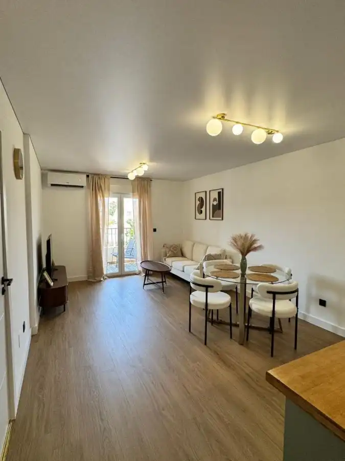 Sala d'estar de Apartament en venda en Pilar de la Horadada amb Aire condicionat, Calefacció i Moblat