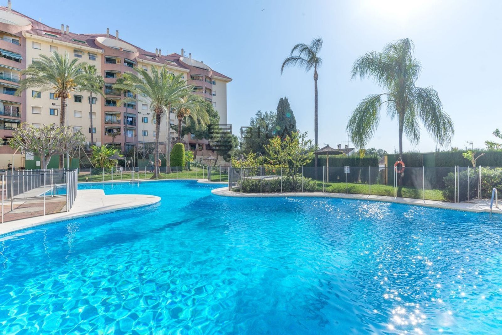 Garden of Flat for sale in Marbella  with Air Conditioner, Terrace and Swimming Pool