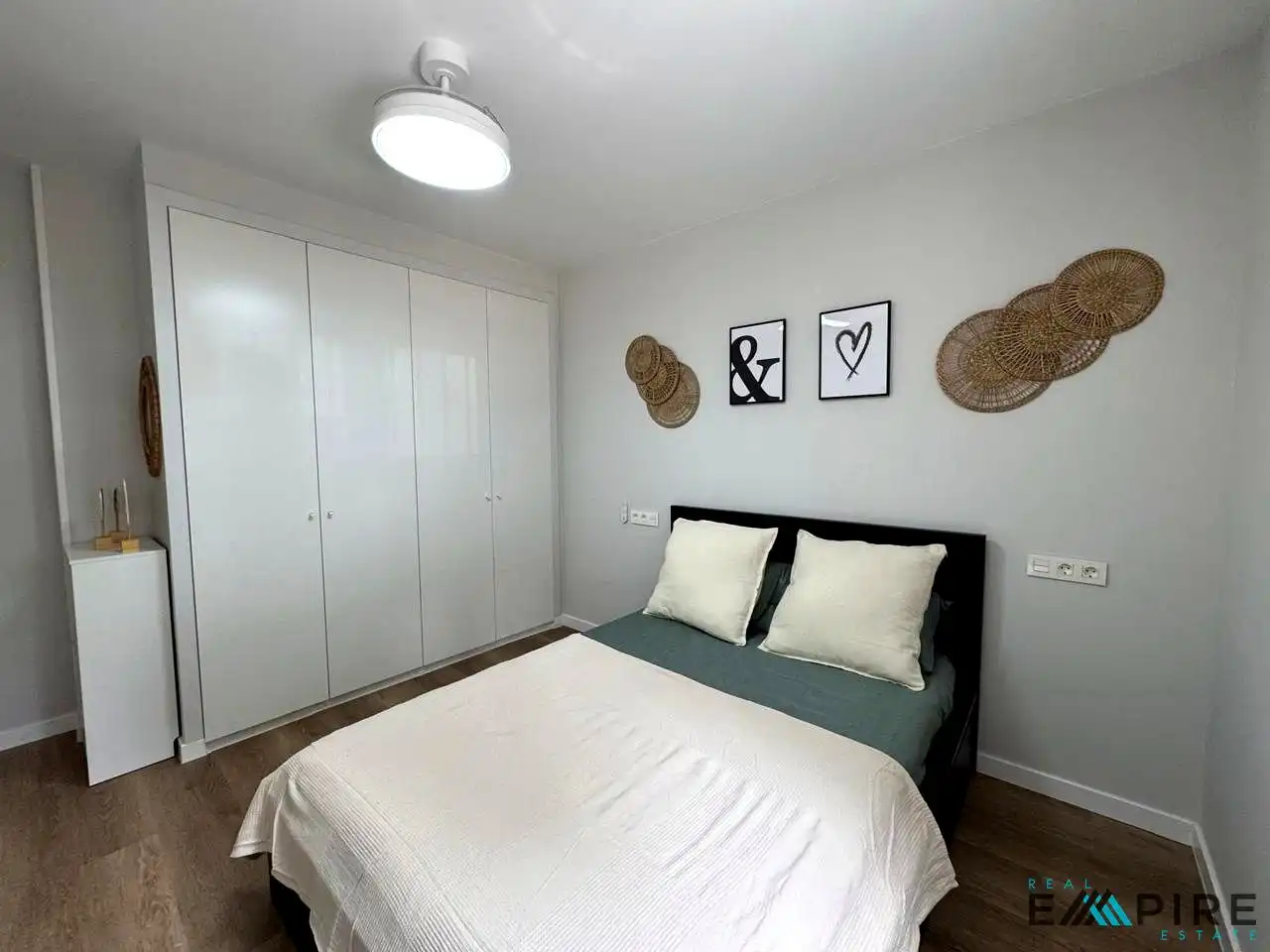 Schlafzimmer von Erdgeschoss zur untervermieten in Fuenlabrada mit Heizung, Möbliert und Internet