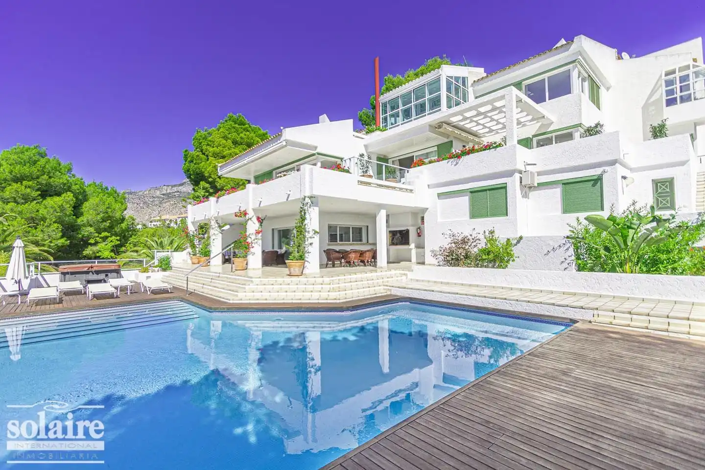Vista exterior de Casa o chalet en venta en Altea con Aire acondicionado, Calefacción y Jardín privado