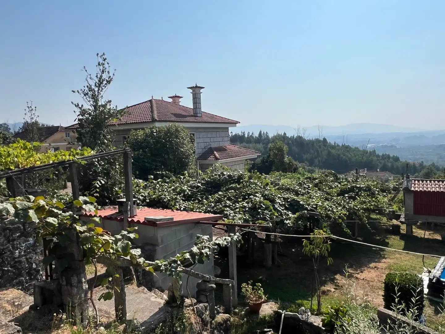 Jardín de Casa o chalet en venta en As Neves   con Calefacción, Jardín privado y Trastero