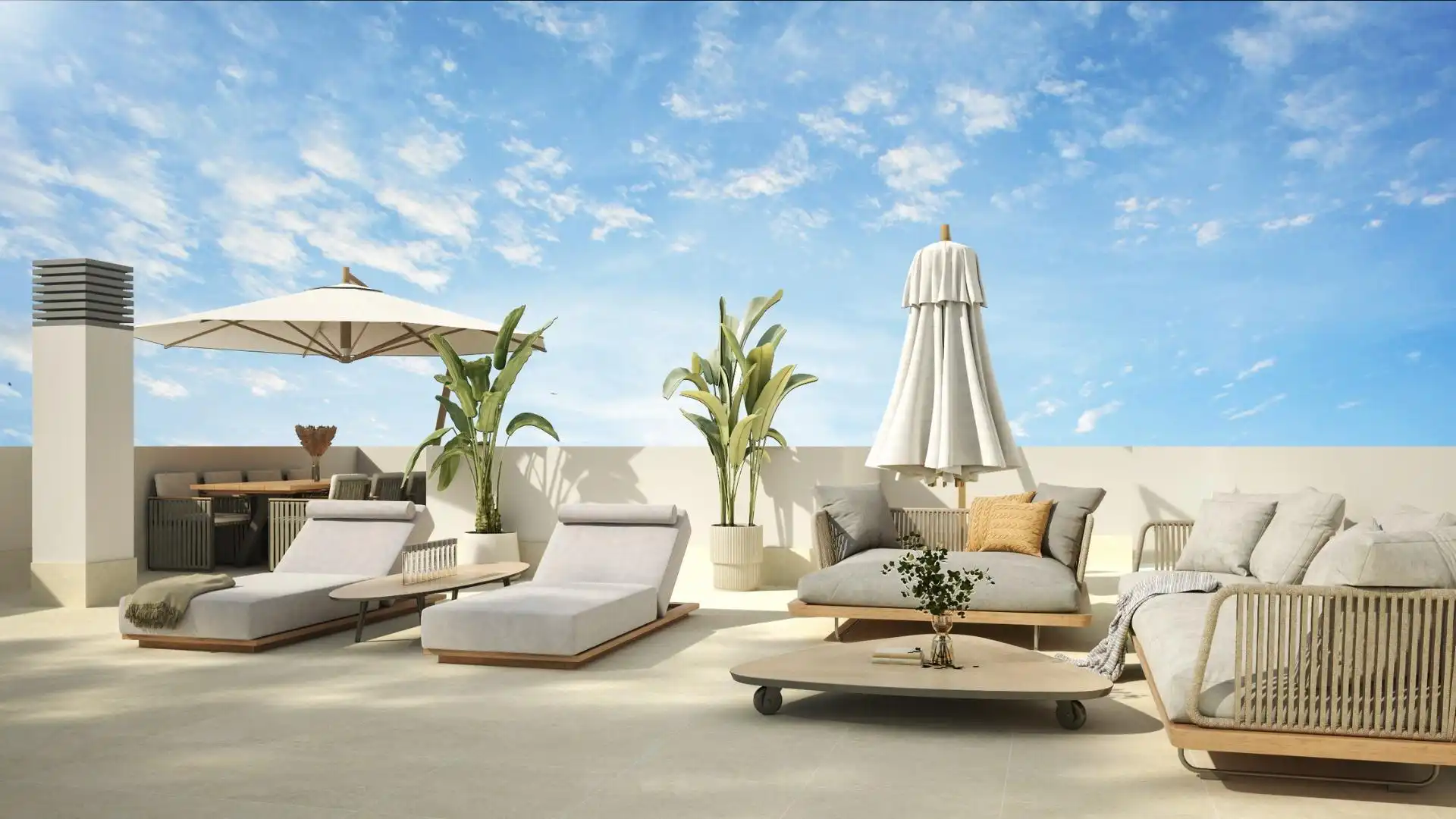 Terrassa de Casa adosada en venda en  Murcia Capital amb Jardí privat, Terrassa i Piscina