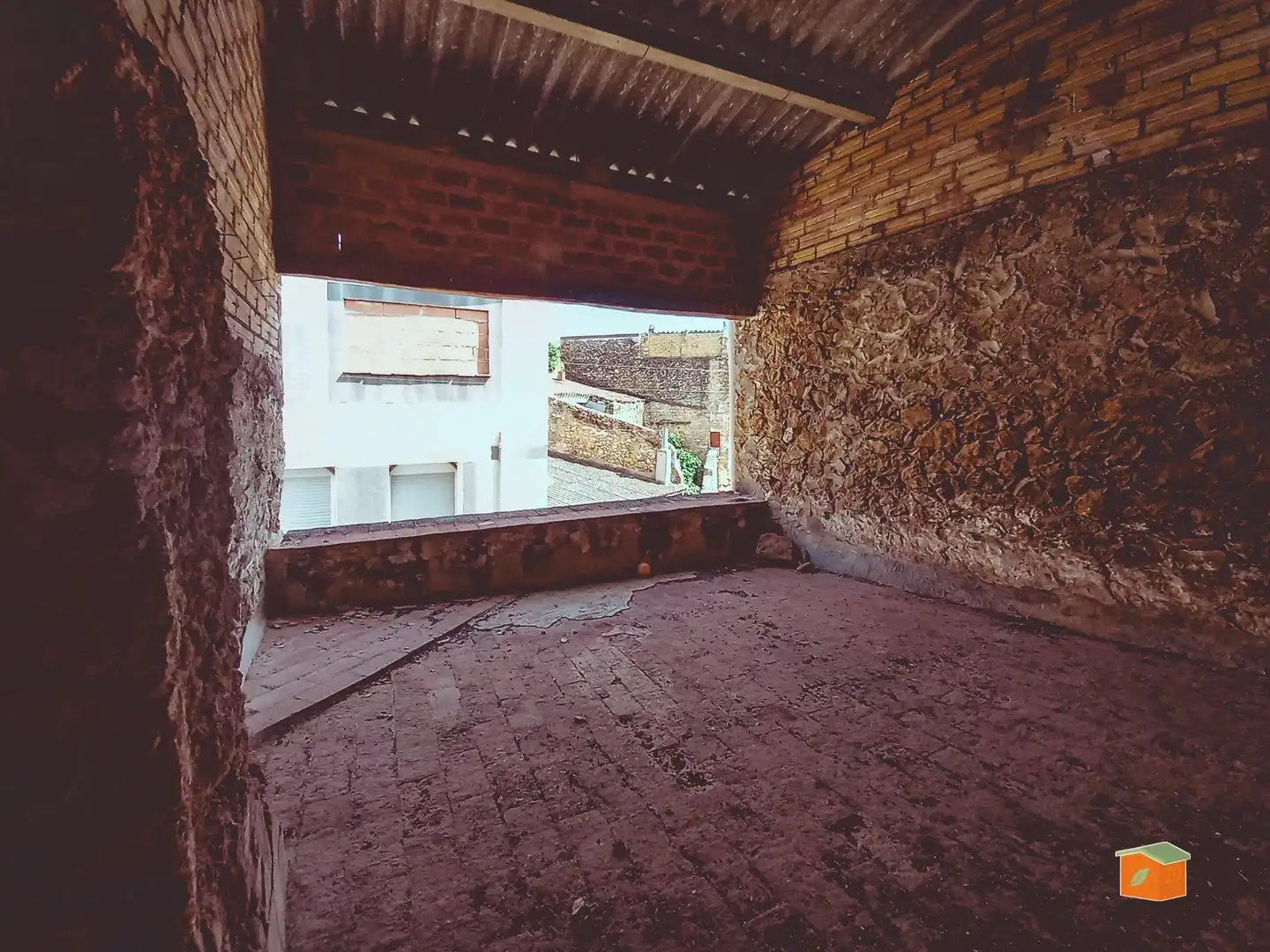 Vista exterior de Casa adosada en venta en Godall con Terraza