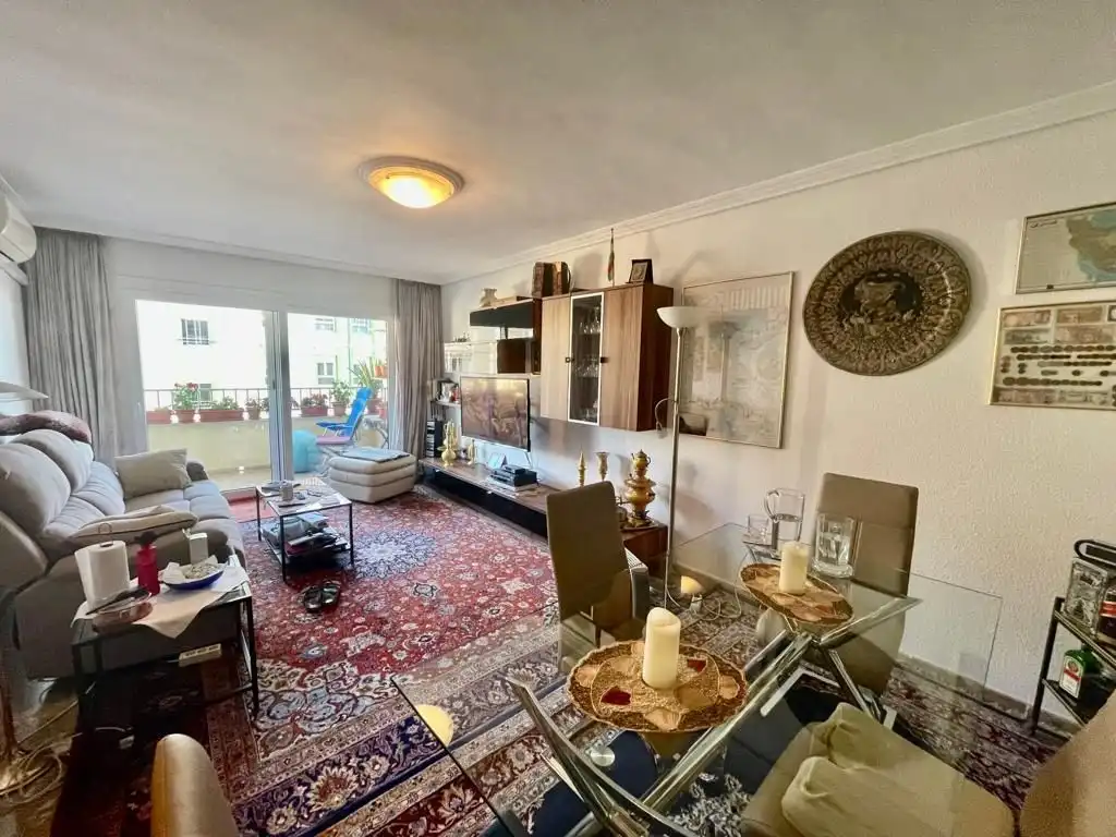 Living room of Flat for sale in Vélez-Málaga  with Community pool
