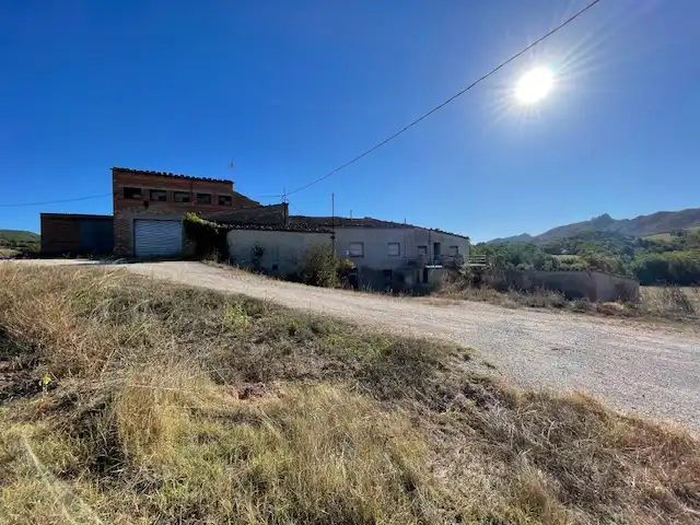 Vista exterior de Finca rústica en venta en Bellprat con Amueblado