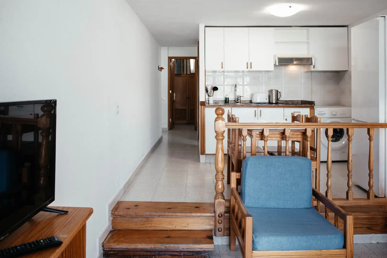 Küche von Wohnungen zum Verkauf in San Bartolomé de Tirajana mit Terrasse, Möbliert und Waschmaschine