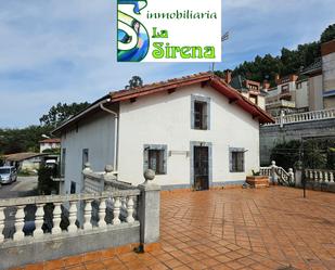 Vista exterior de Casa o xalet en venda en Castro-Urdiales amb Jardí privat, Terrassa i Traster