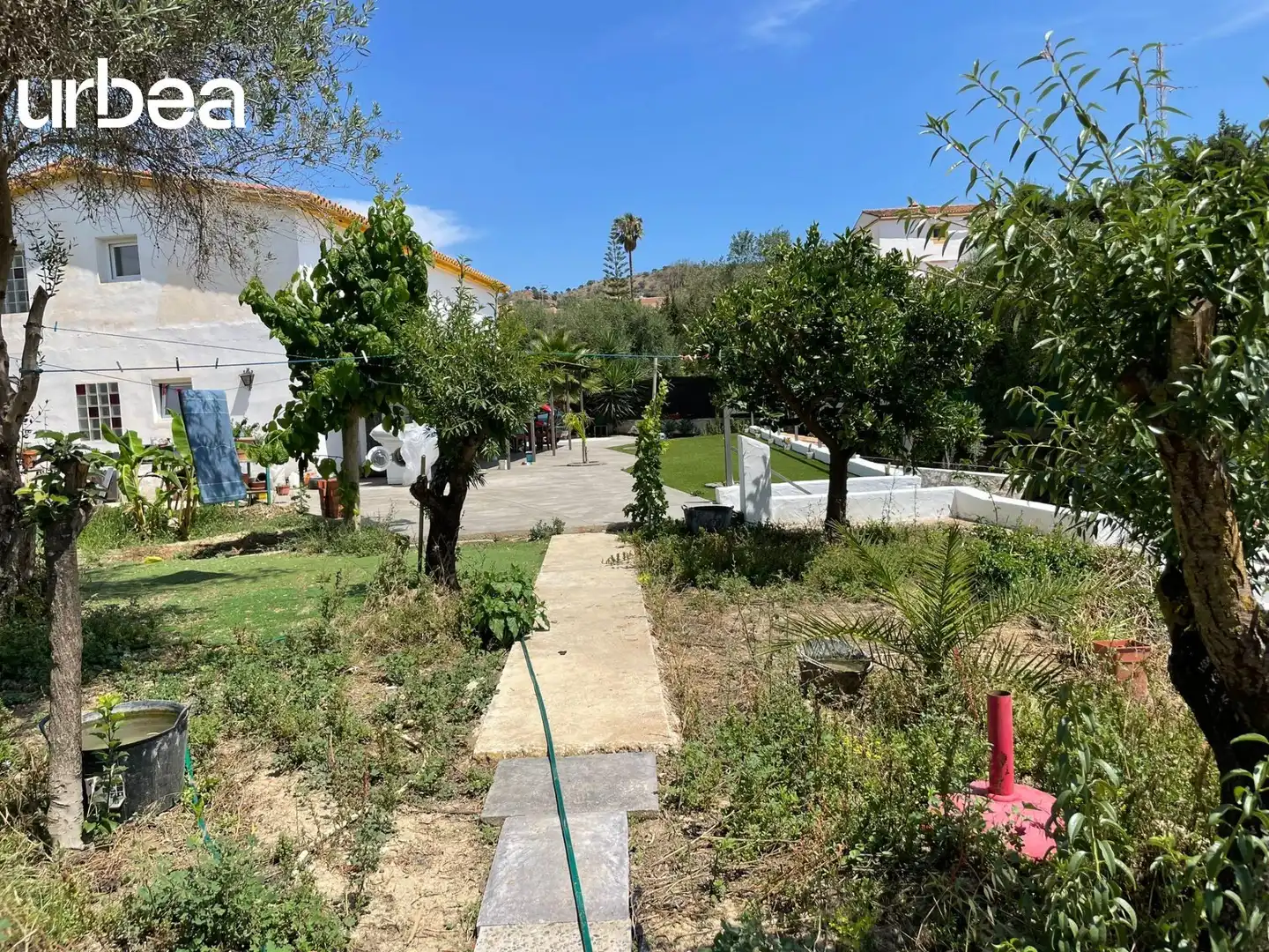 Jardín de Finca rústica de alquiler en Málaga con Calefacción, Jardín privado y Terraza