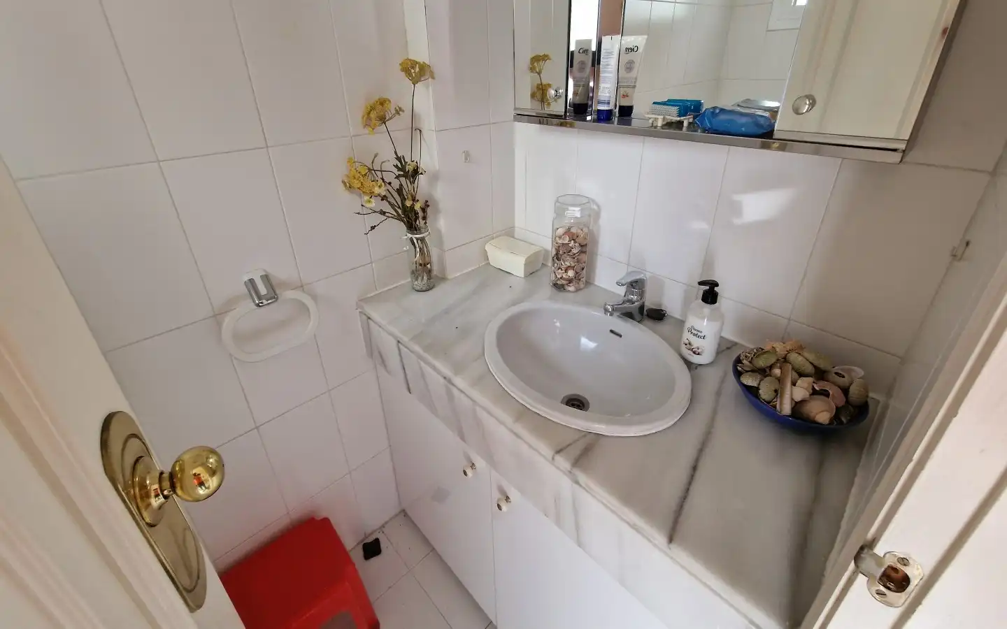 Bany de Apartament en venda en Mijas amb Aire condicionat, Terrassa i Moblat