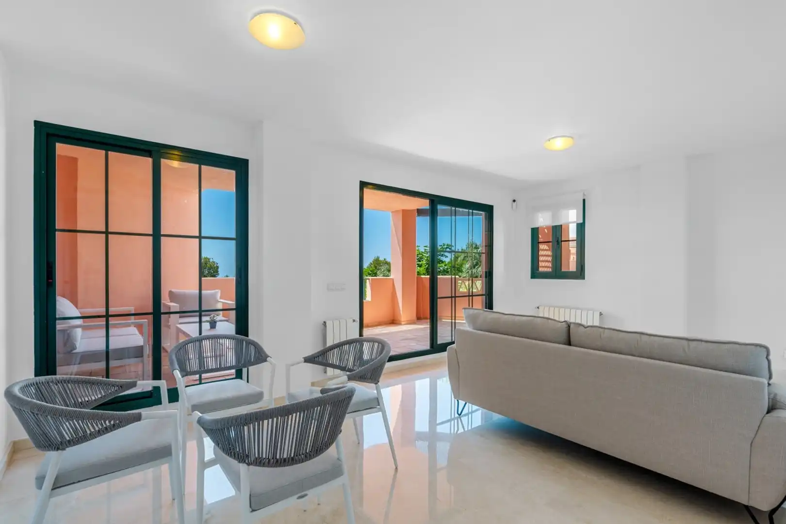 Living room of Flat for sale in Finestrat  with Storage room, Swimming Pool and Community pool