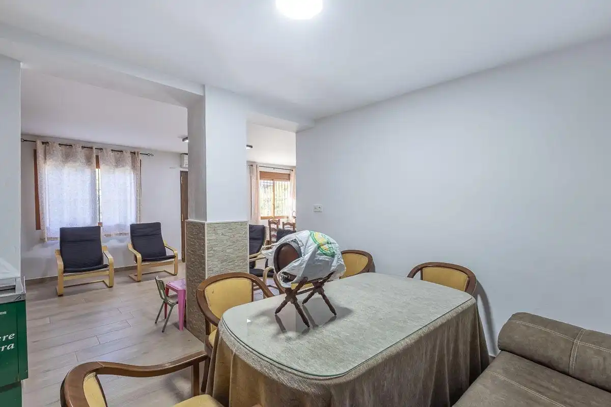 Dining room of Houses for sale in Los Guájares  with Air Conditioner, Private garden and Swimming Pool