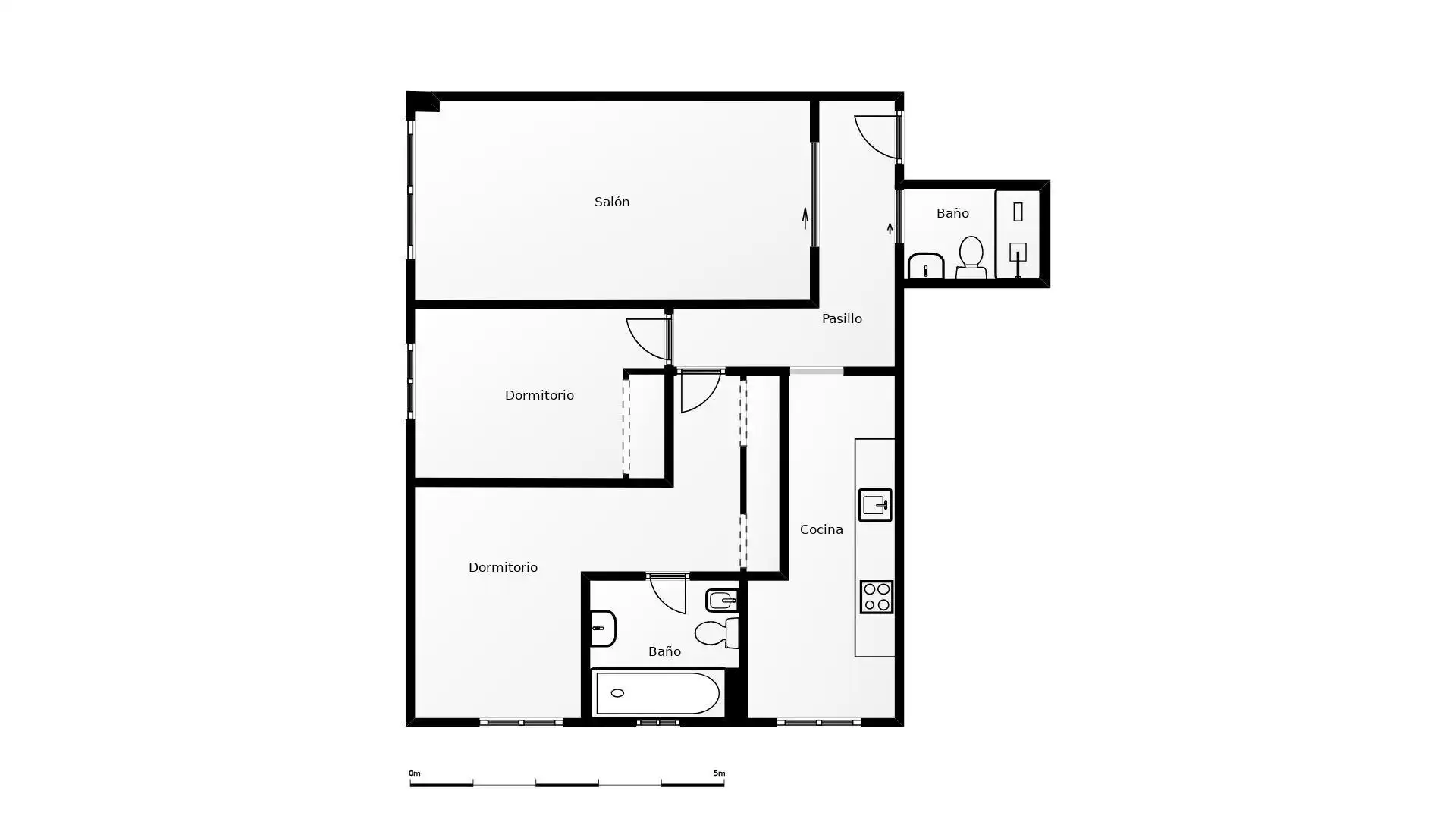 Piso en venta en Málaga con Aire acondicionado, Calefacción y Jardín privado