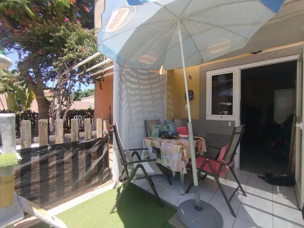 Terrasse von Wohnung zum Verkauf in San Bartolomé de Tirajana mit Klimaanlage, Terrasse und Möbliert