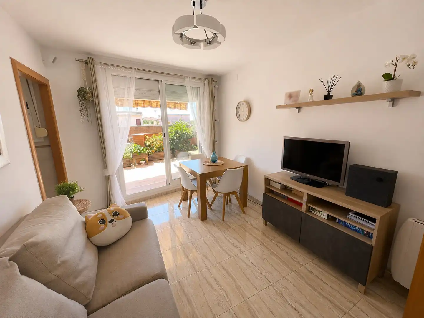 Wohnzimmer von Dachboden zum Verkauf in Cornellà de Llobregat mit Terrasse und Balkon