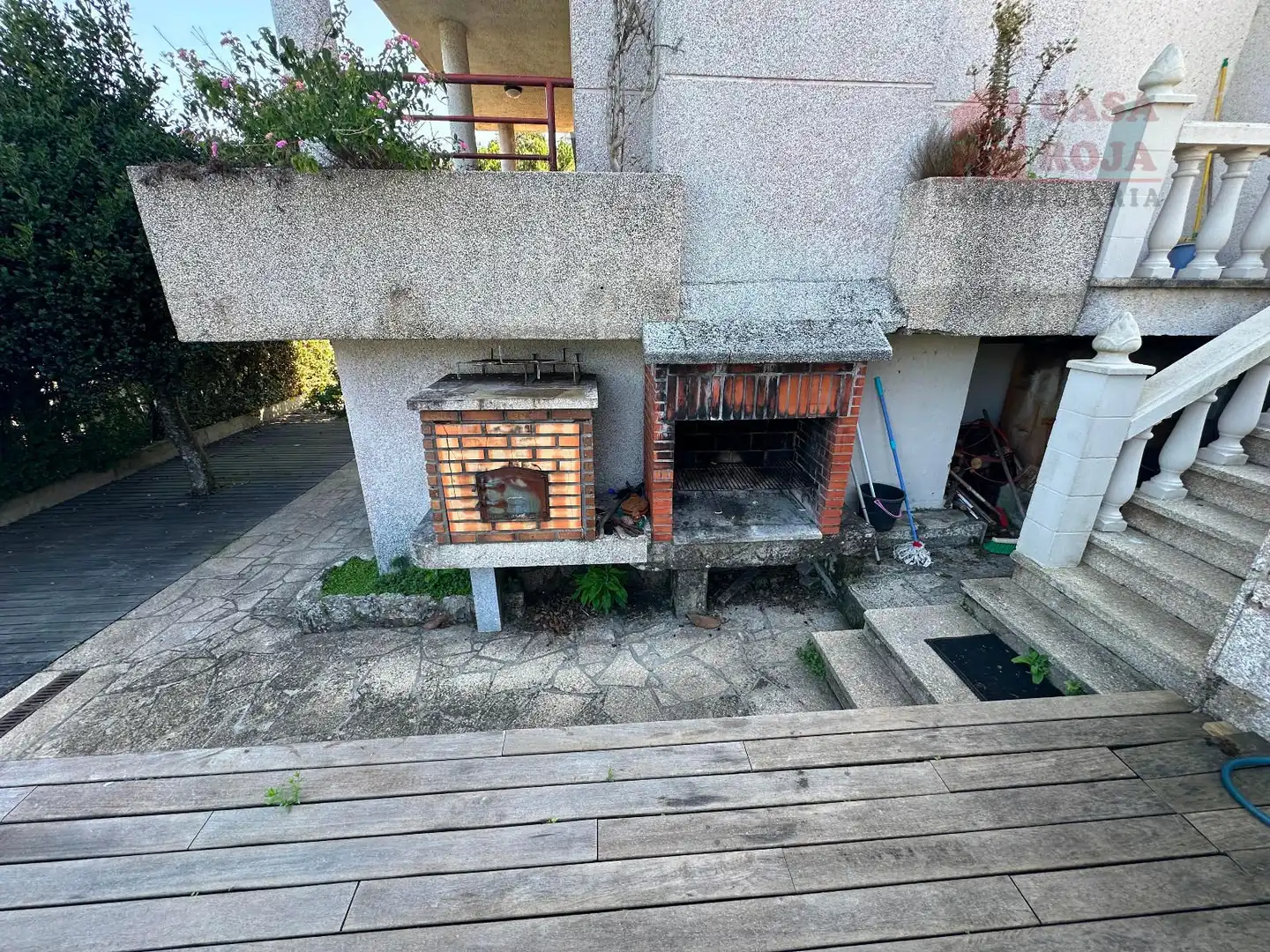 Garden of Houses for sale in Cangas   with Air Conditioner, Heating and Terrace