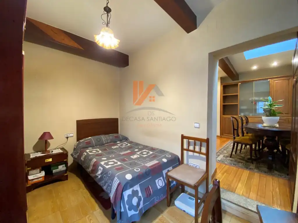 Schlafzimmer von Haus oder Chalet zum Verkauf in Santiago de Compostela 