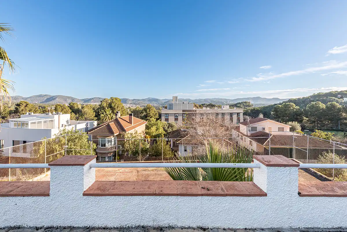 Terrace of Houses for sale in Sant Pere de Ribes  with Heating, Terrace and Swimming Pool