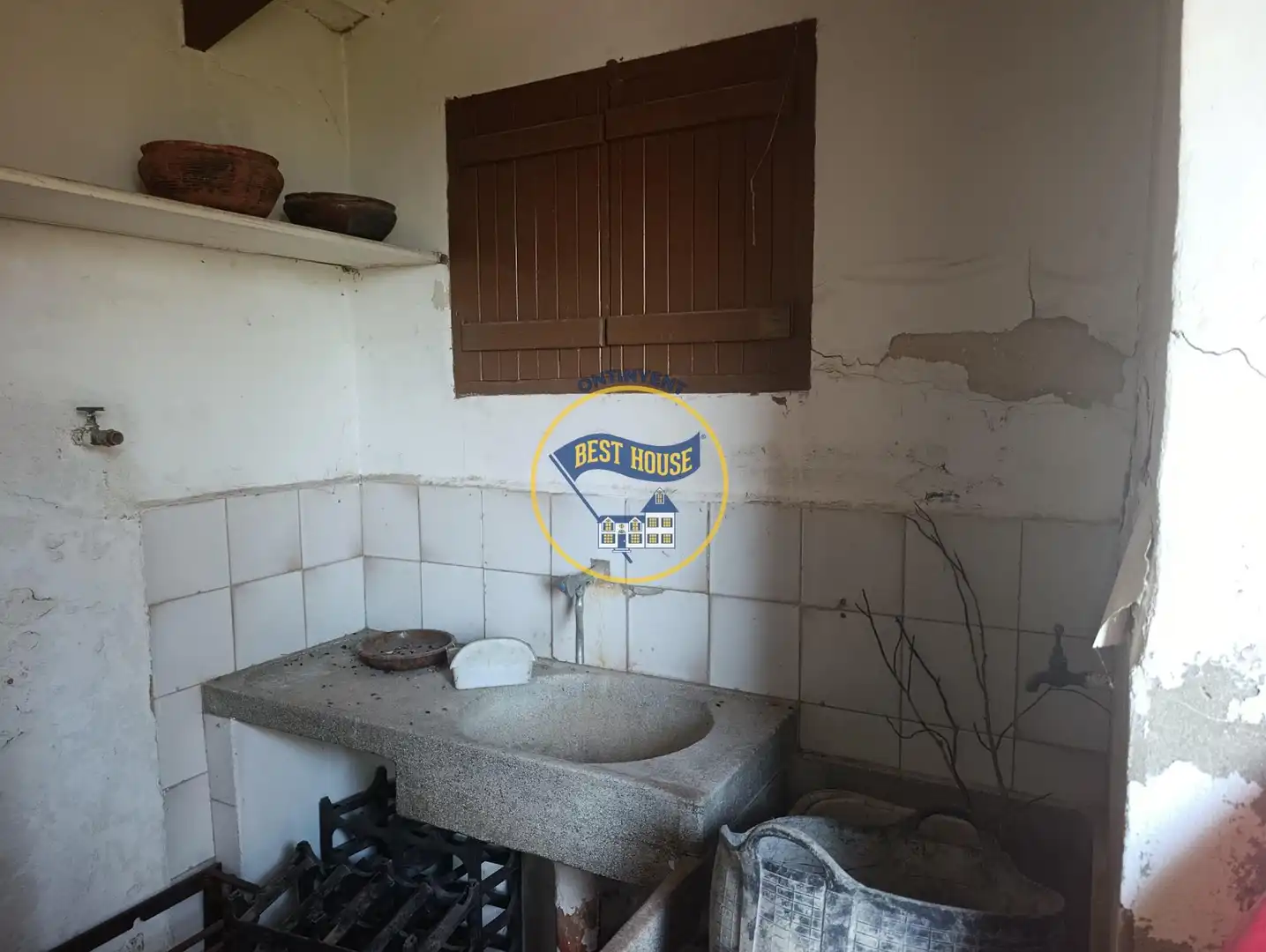 Cocina de Casa o chalet en venta en Ontinyent con Jardín privado, Trastero y Piscina