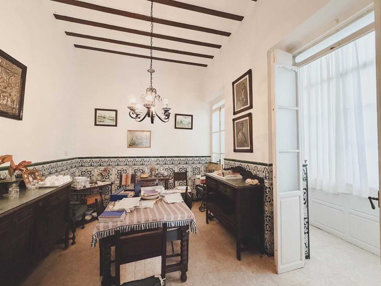 Dining room of Flat for sale in  Cádiz Capital  with Storage room and Balcony