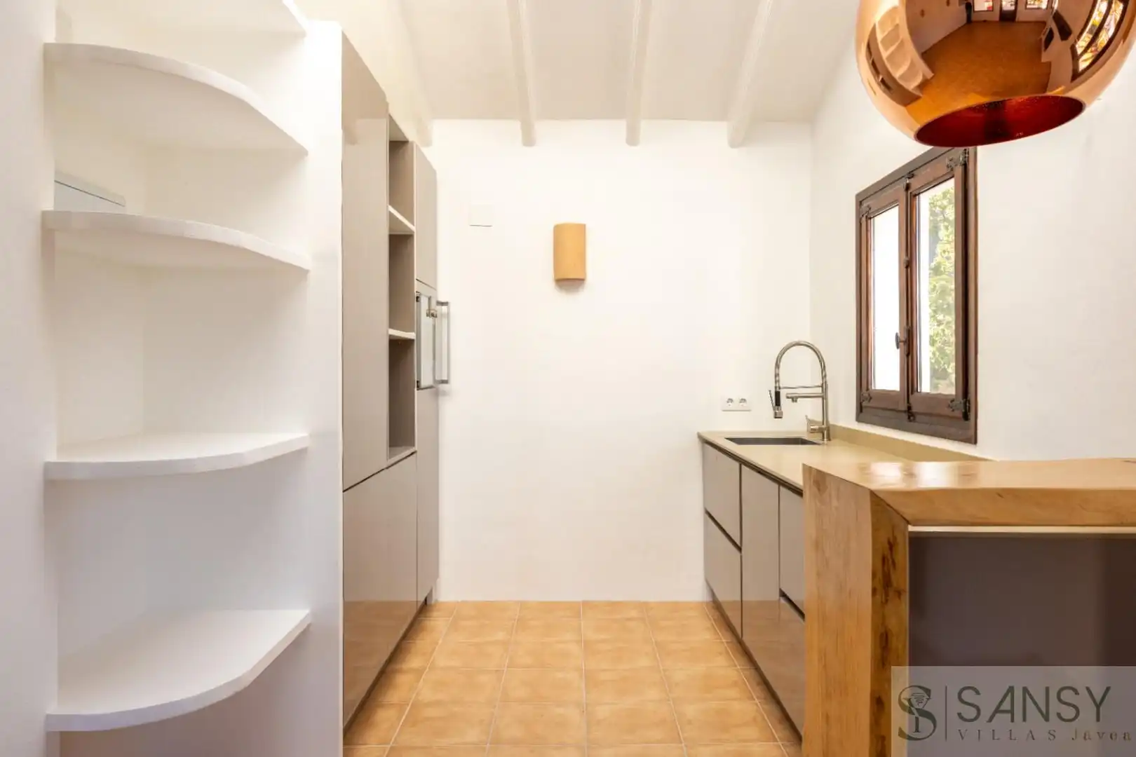 Cuina de Casa o xalet en venda en Jávea / Xàbia amb Aire condicionat, Terrassa i Piscina