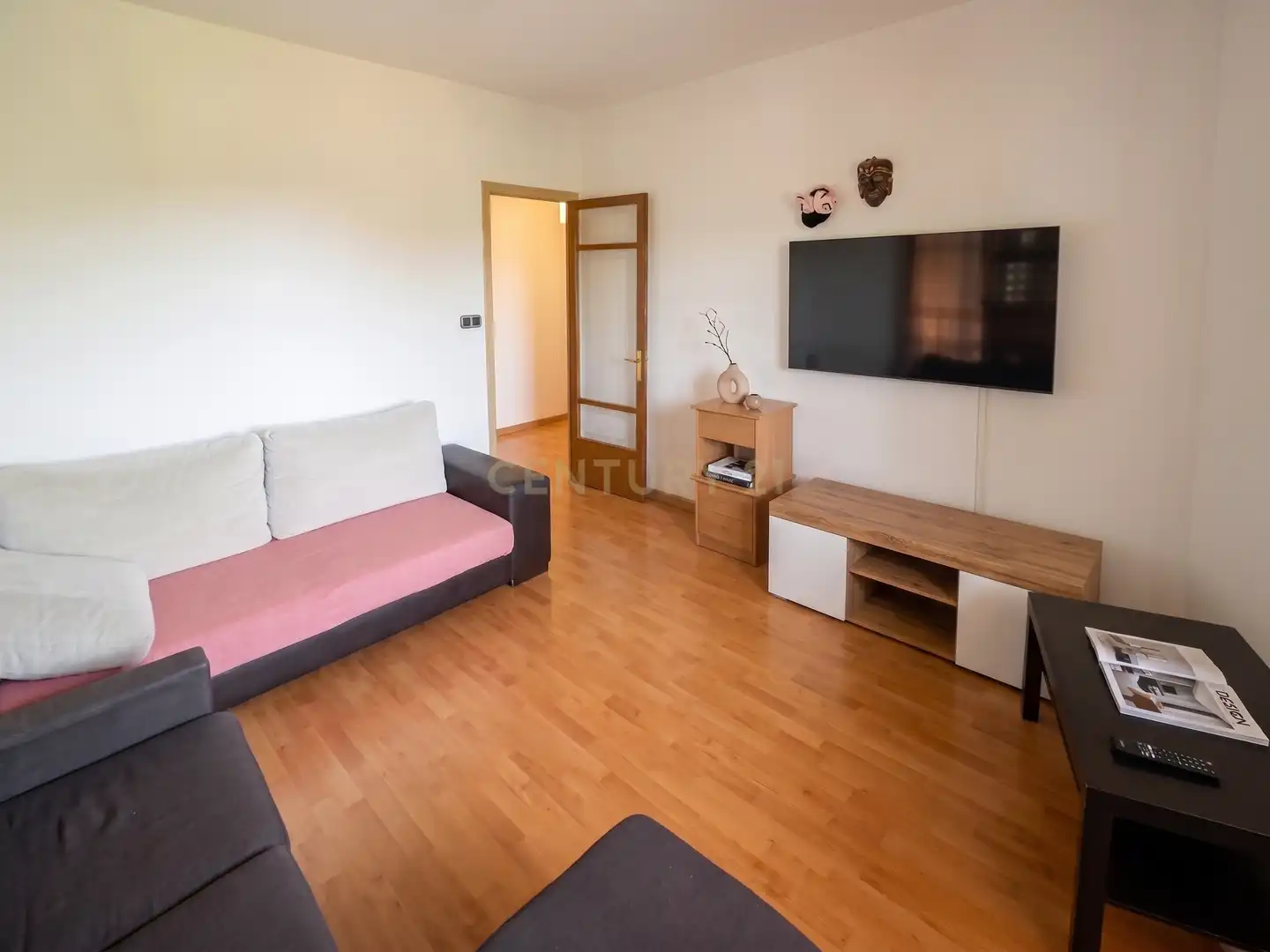 Sala de estar de Apartamento en venta en Sant Cebrià de Vallalta