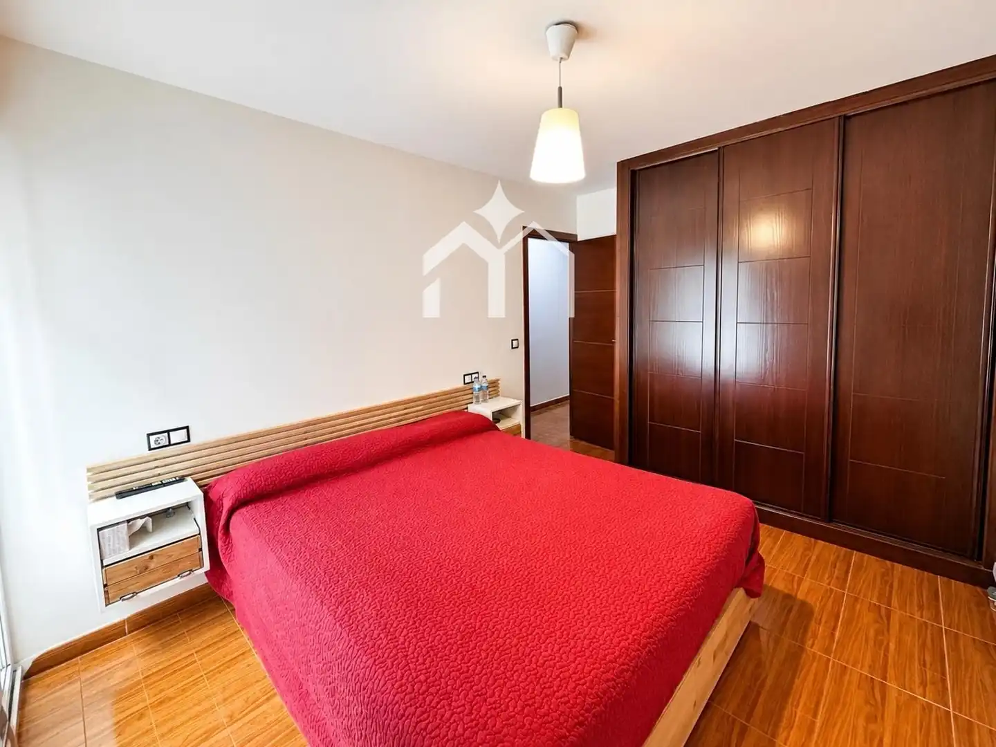 Bedroom of Flat for sale in Marín  with Heating, Storage room and Furnished