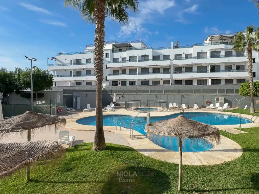 Swimming pool of Apartments for sale in Las Escobetas