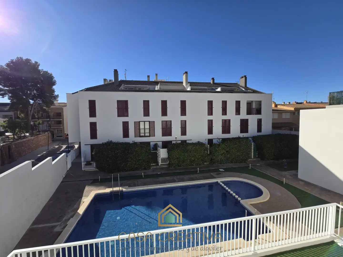 Vista exterior de Pis en venda en Náquera amb Aire condicionat, Calefacció i Jardí privat