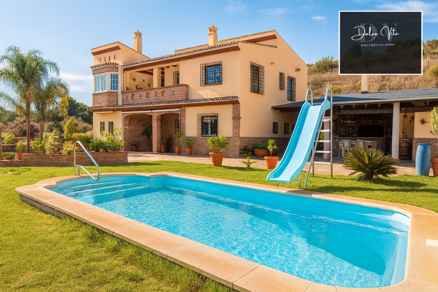 Swimming pool of House or chalet for sale in Alhaurín de la Torre  with Private garden, Terrace and Swimming Pool